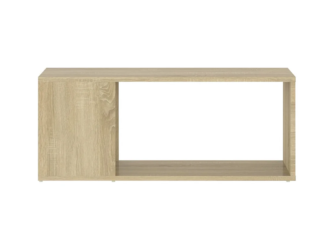 Meuble TV Chêne sonoma 80x24x32