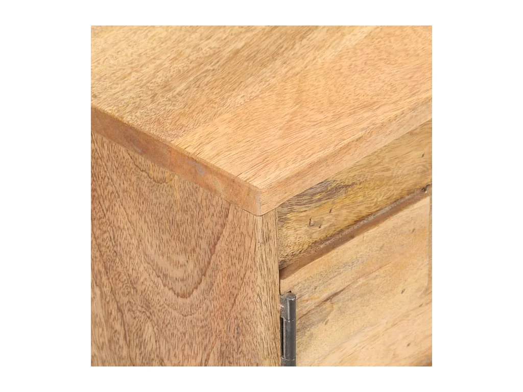 Meuble TV 116x30x35 Bois de manguier solide