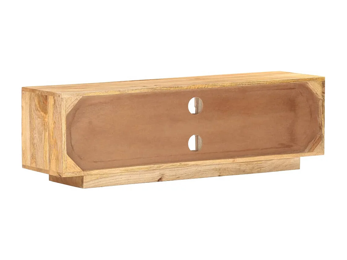 Meuble TV 116x30x35 Bois de manguier solide