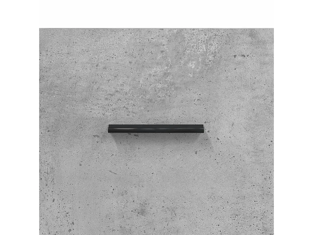 Meuble TV Gris béton 80x36x50 Bois d'ingénierie