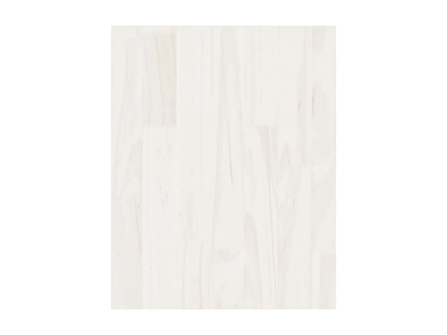 Meuble TV Blanc 70x33x42 Bois de pin massif