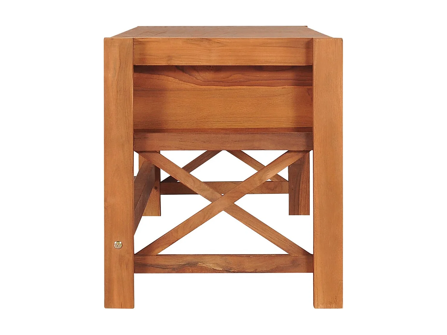 Meuble TV 140x40x45 Bois de teck recyclé 2