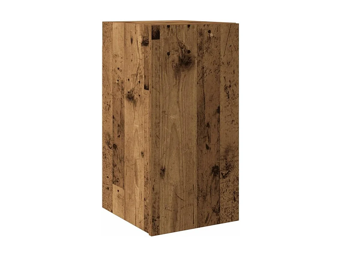 Meuble TV vieux bois 30,5x30x60 bois d'ingénierie