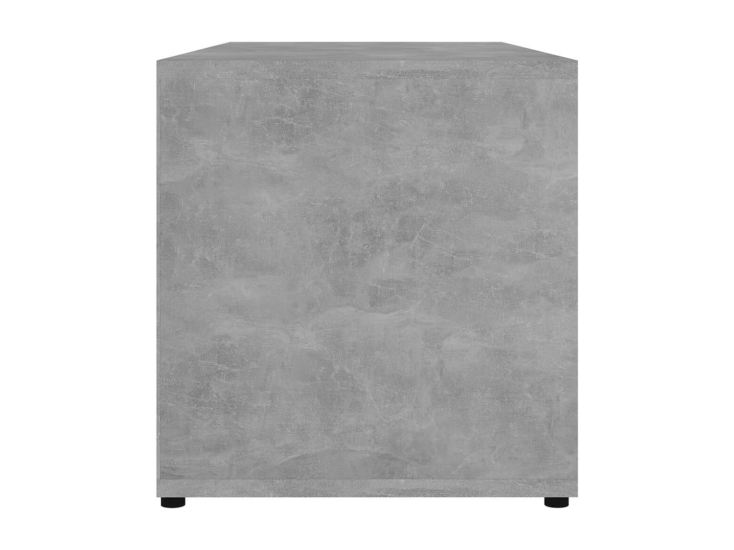 Meuble TV Gris béton 80x34x36