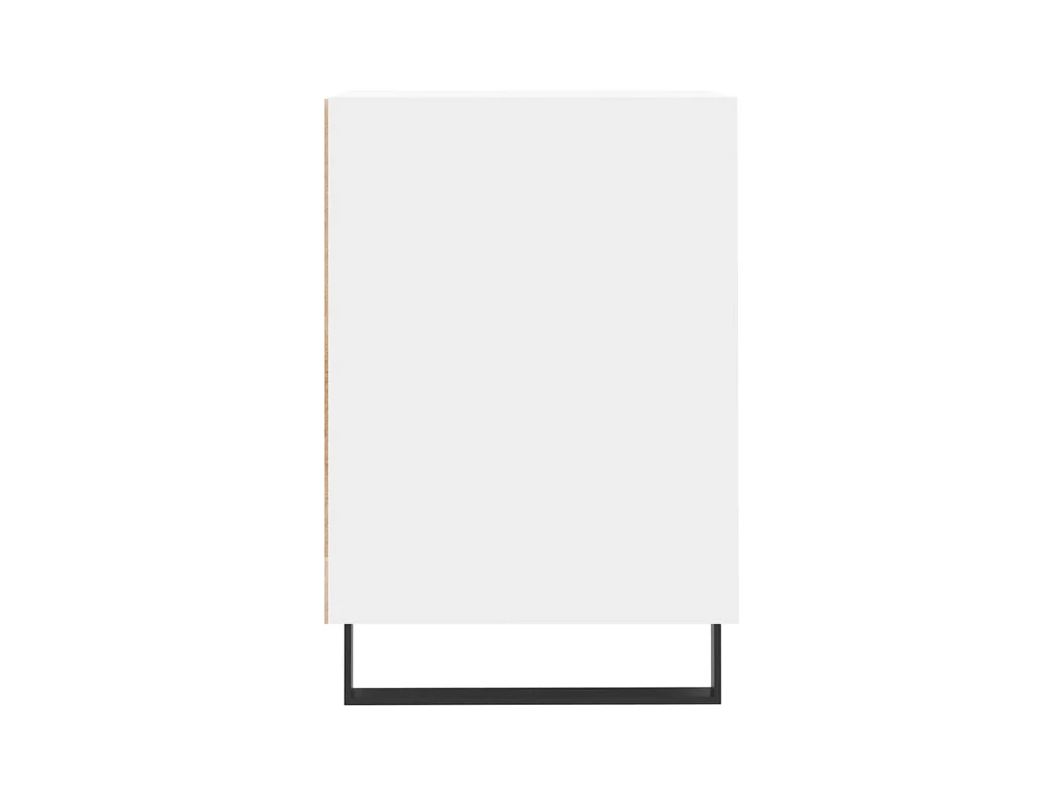 Meuble TV Blanc 100x35x55 Bois d'ingénierie