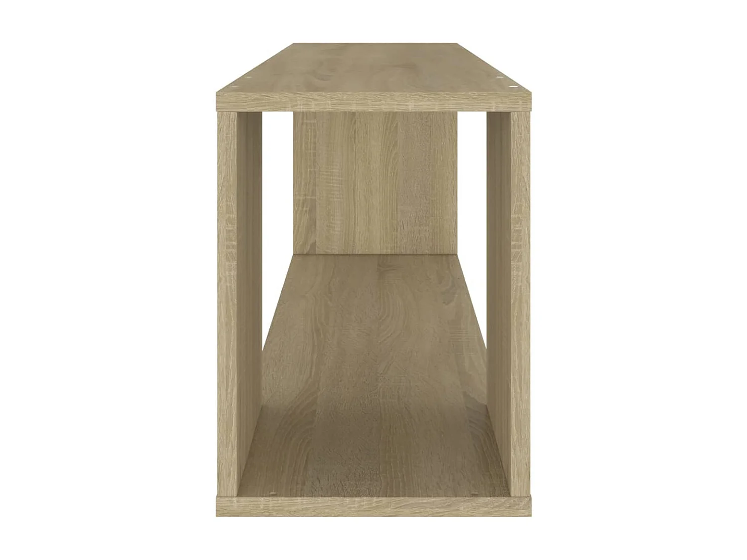 Meuble TV Chêne sonoma 100x24x32