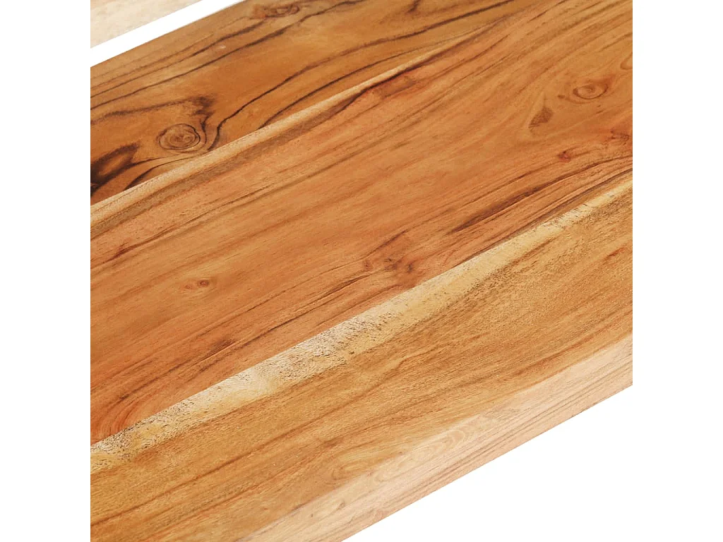 Meuble TV 130x40x40 Bois d'acacia solide