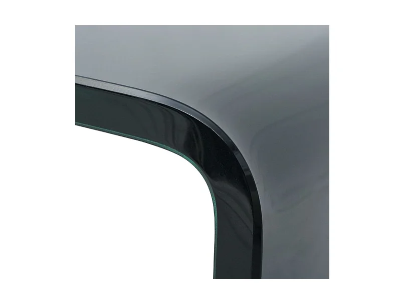 Meuble TV verre trempé noir Martial L 110