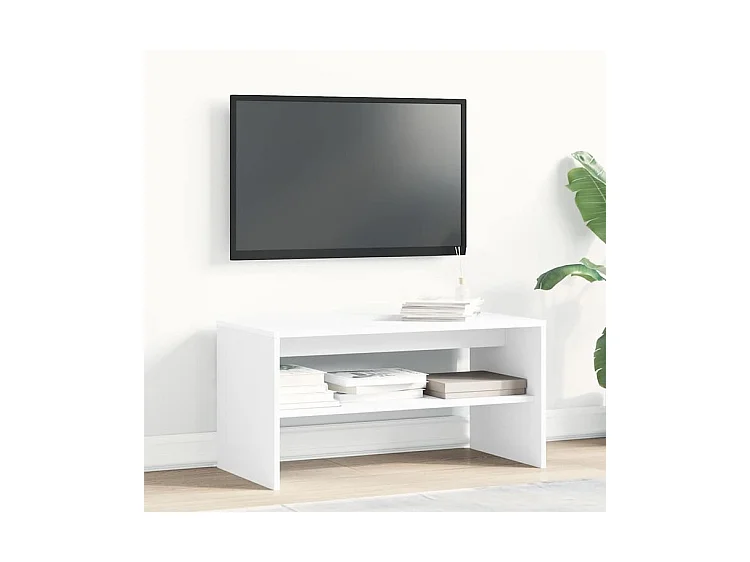 Meuble TV Blanc 80 x 40x40