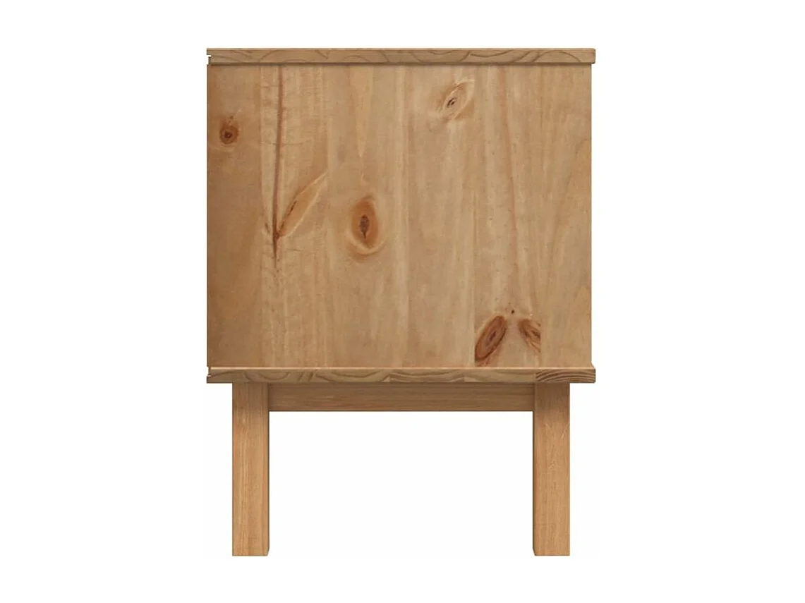 Meuble TV OTTA 113,5x43x57 Bois de pin massif