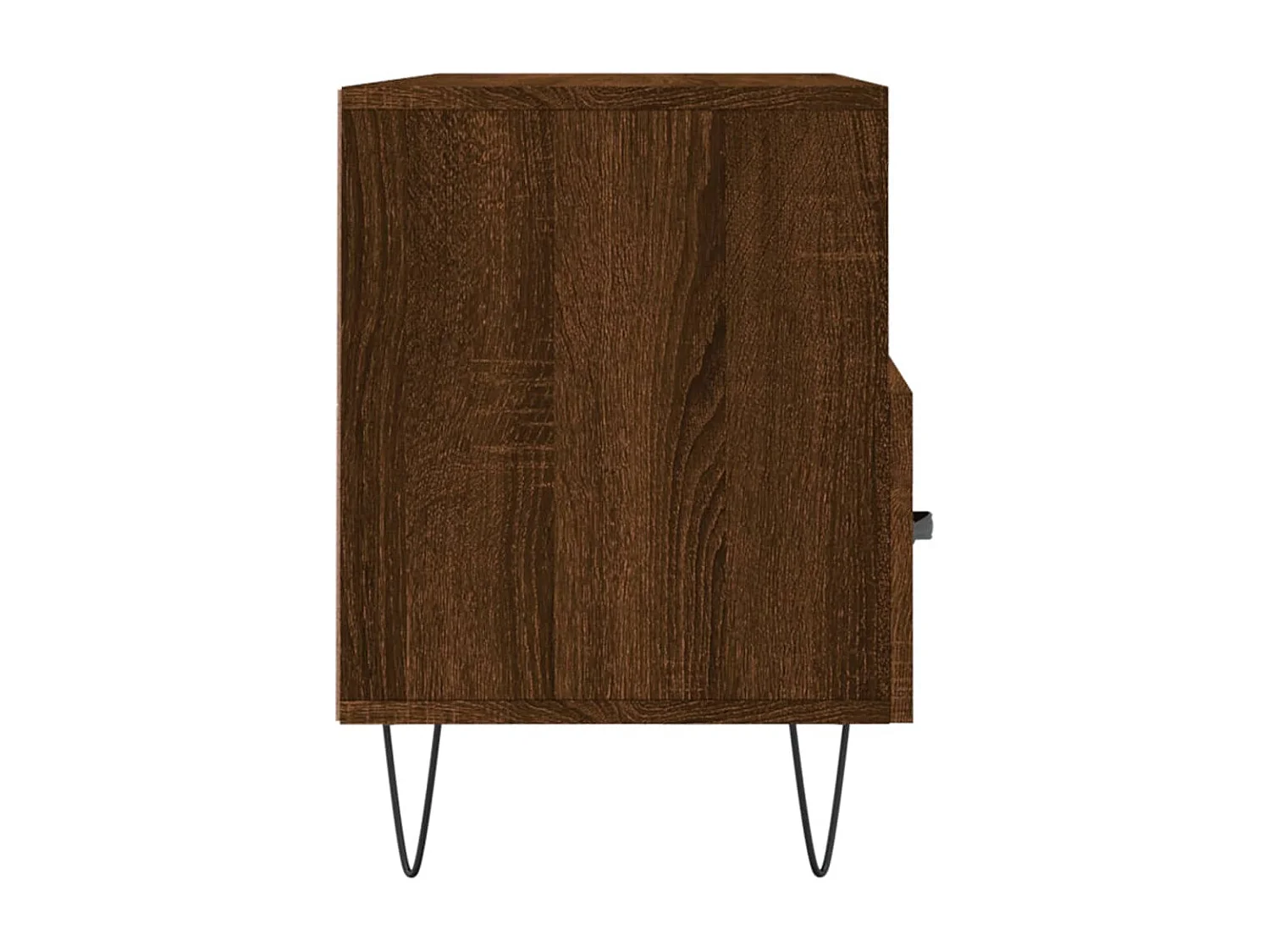 Meuble TV chêne marron 102x36x50 bois d'ingénierie