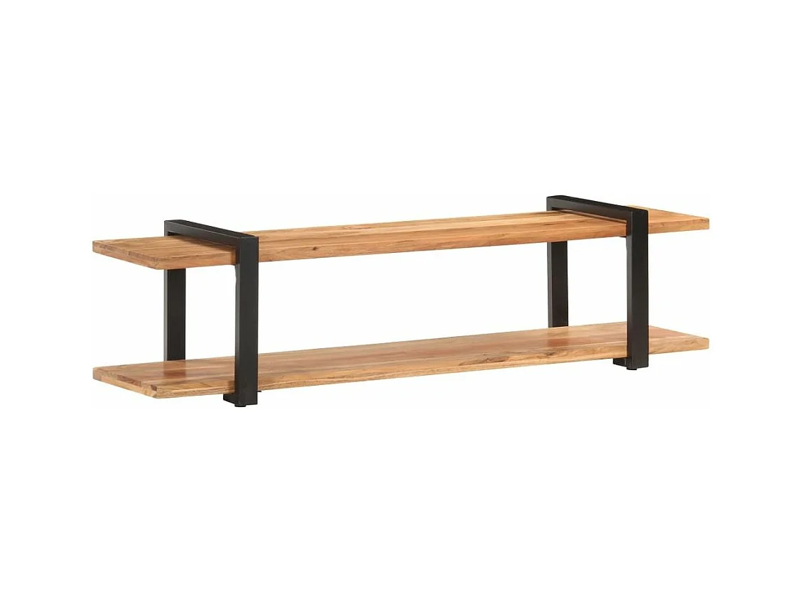 Meuble TV 160x40x40 Bois d'acacia massif