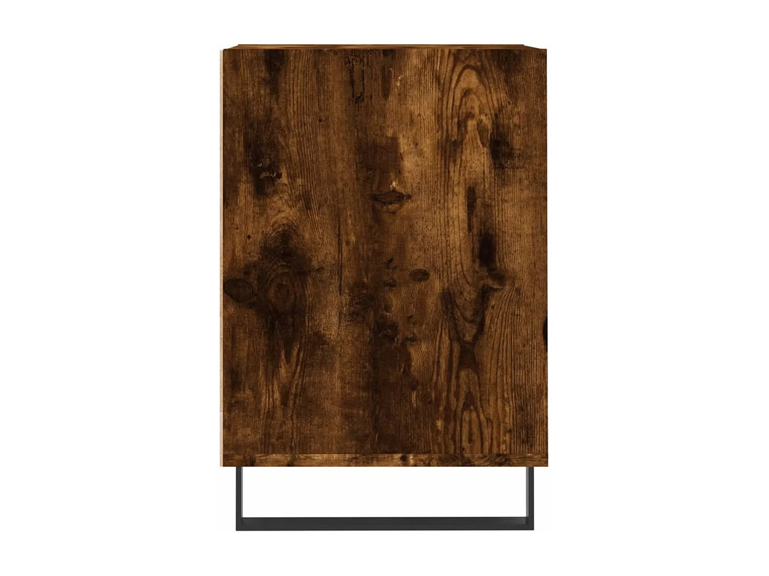 Meuble TV Chêne fumé 100x35x55 Bois d'ingénierie