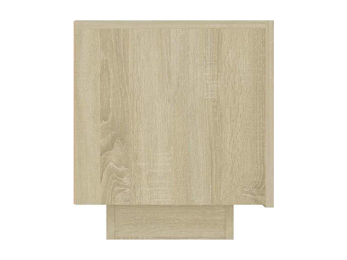 Meuble TV Chêne sonoma 100x35x40
