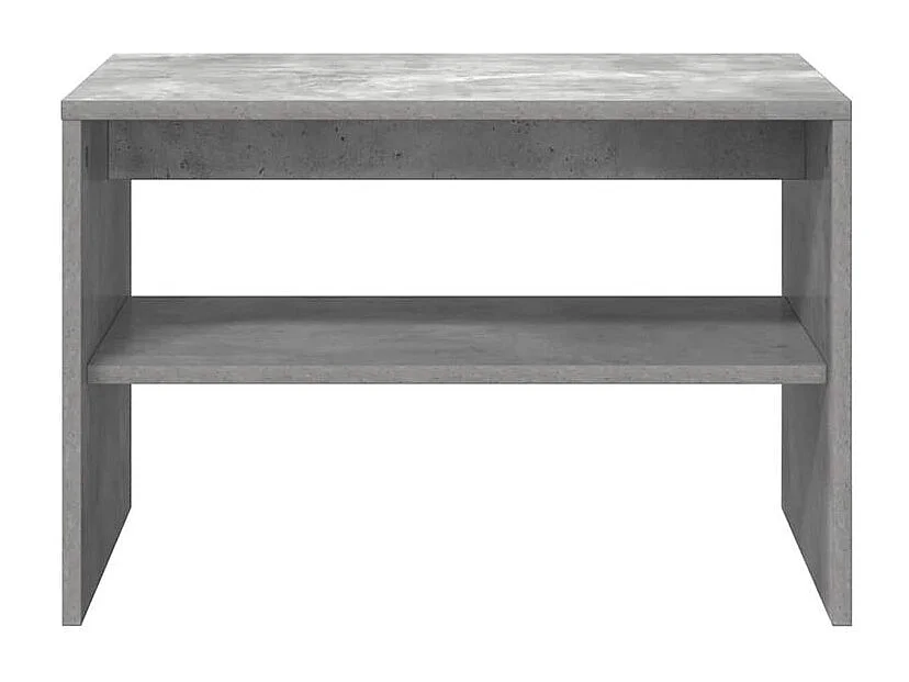 Meuble TV gris béton 60x40x40 bois d'ingénierie