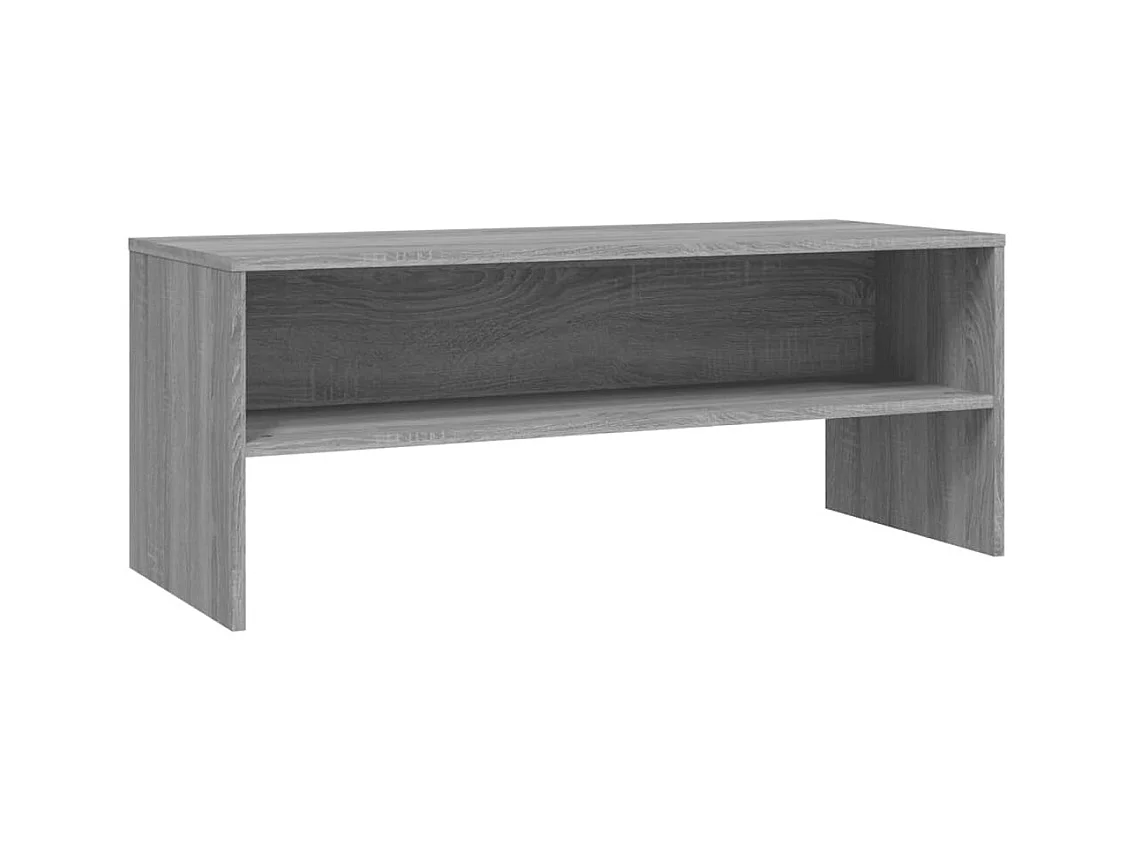 Meuble TV Sonoma gris 100x40x40 Bois d'ingénierie