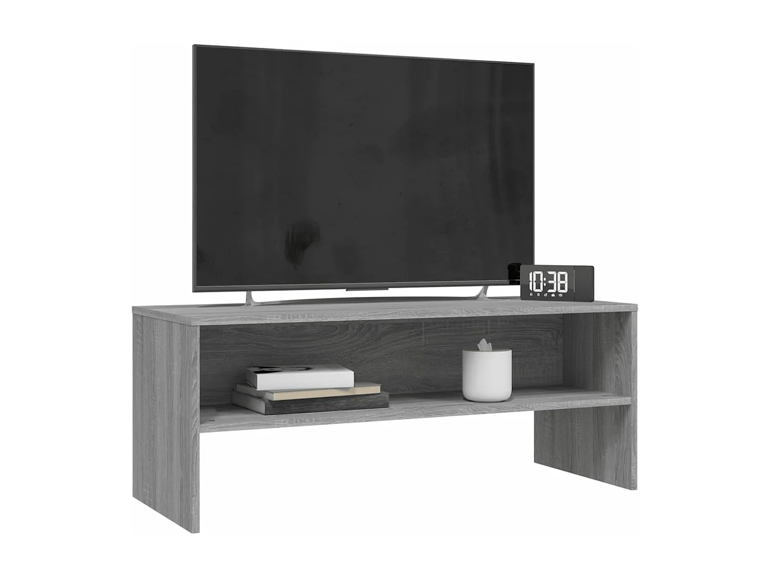 Meuble TV Sonoma gris 100x40x40 Bois d'ingénierie