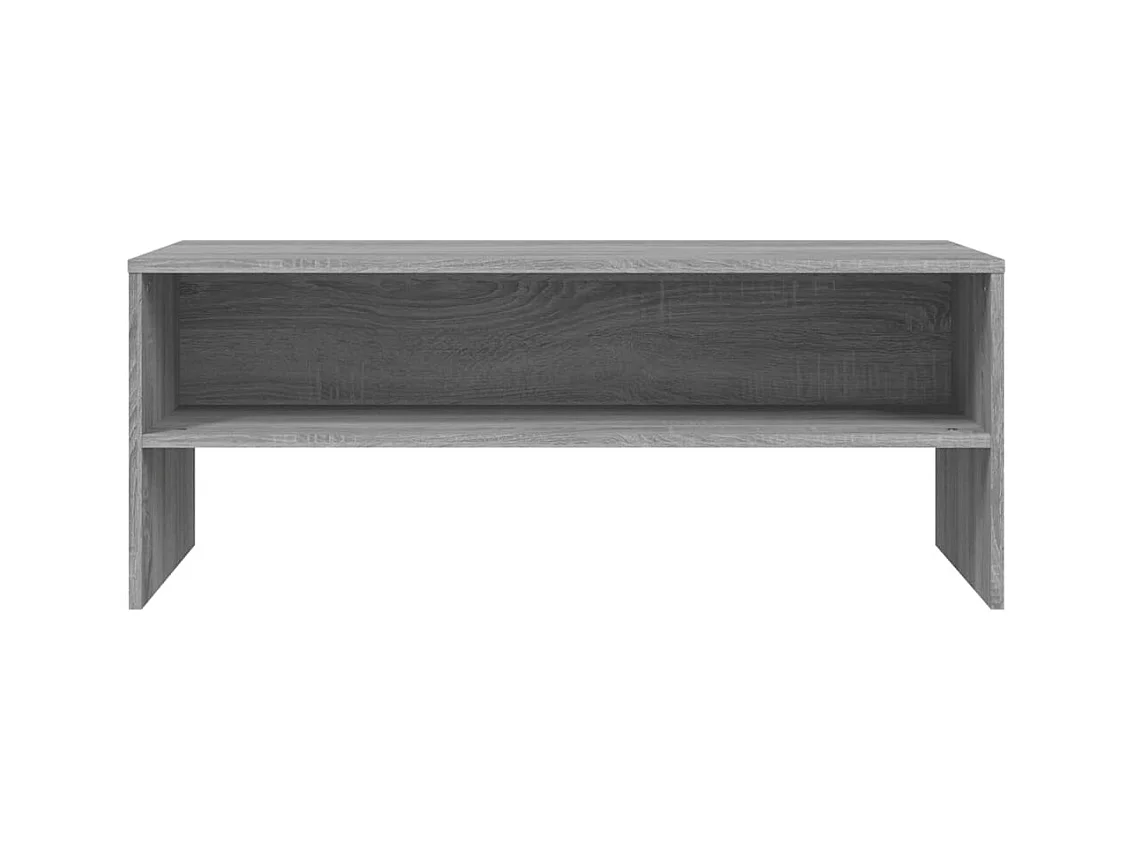 Meuble TV Sonoma gris 100x40x40 Bois d'ingénierie