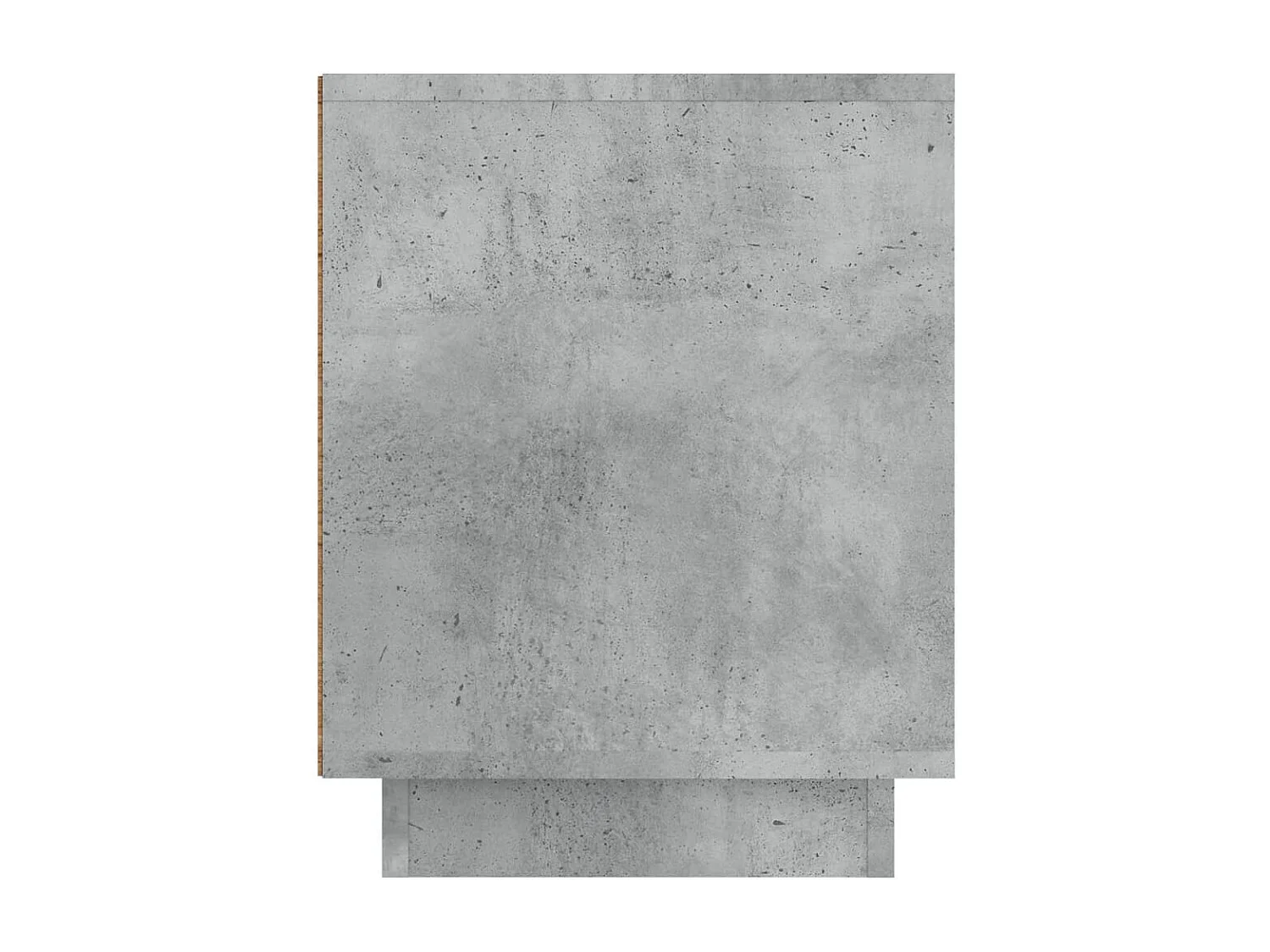 Meuble TV gris béton 80x35x45 bois d'ingénierie