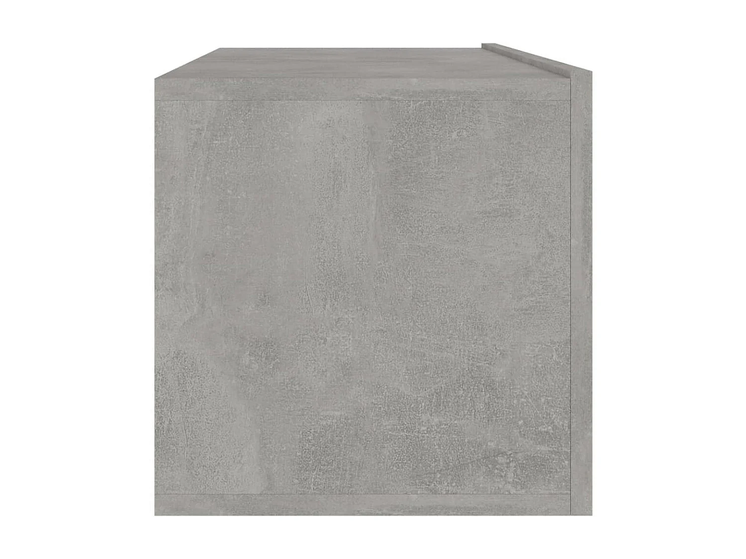 Meuble TV Gris béton 100x30x30