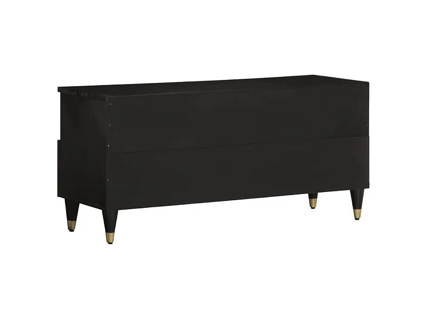 Meuble TV 100x33x46 bois massif de manguier