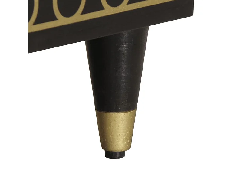 Meuble TV 100x33x46 bois massif de manguier