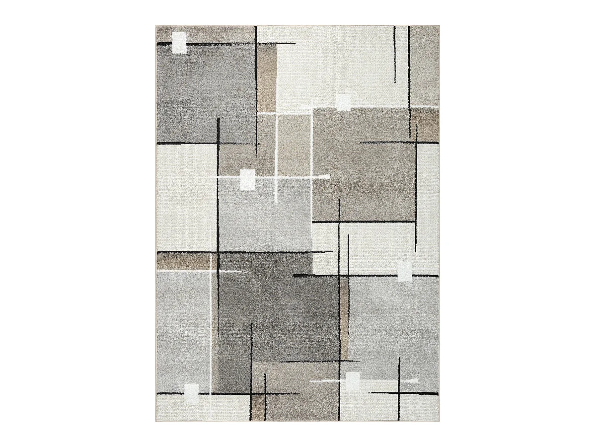 Alfombra Pearl Salón morno Pelo corto, Beige, 240 x 330 cm