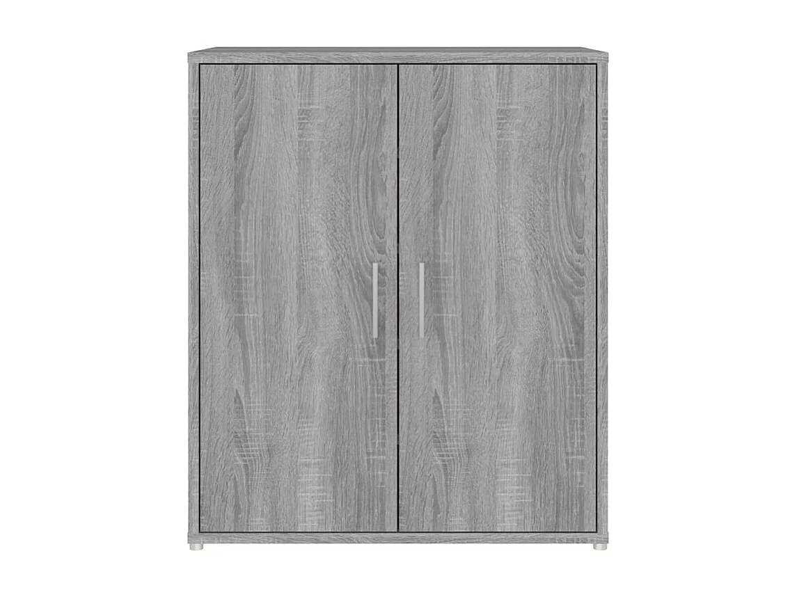 Meuble à chaussures Linka H 70cm – Design élégant et pratique-Couleur Chêne gris