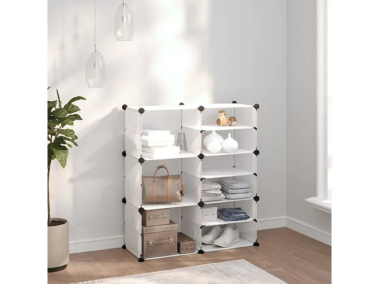 Étagère à chaussures Transparent 84x31,5x93 PP