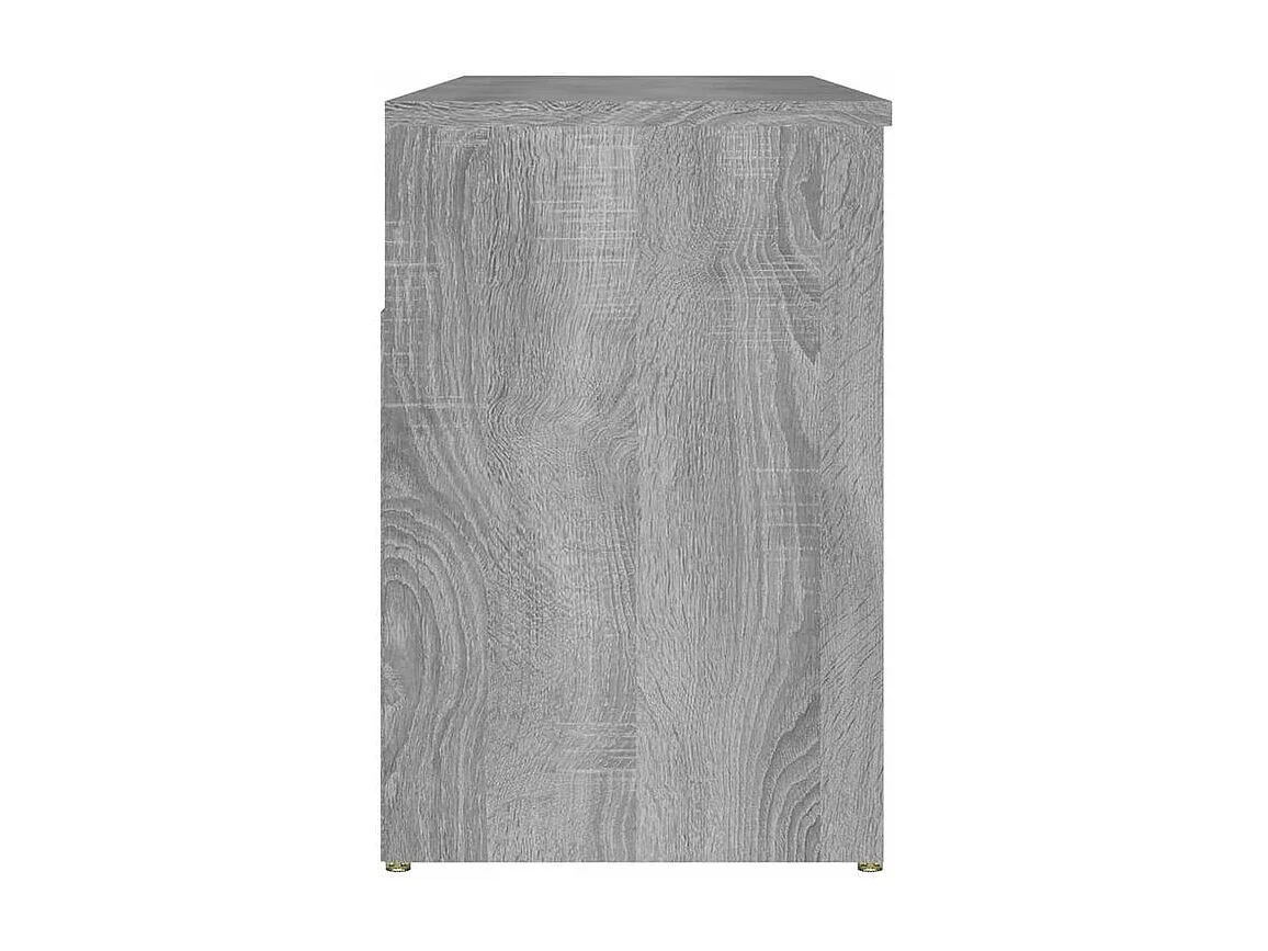 Banc à chaussures Sonoma gris 105x30x45 Bois d'ingénierie