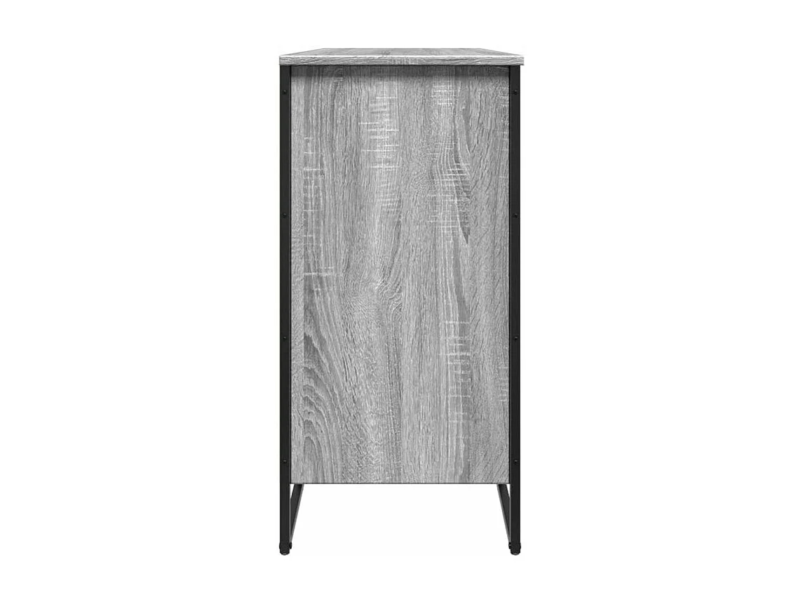 Armoire à chaussures sonoma gris 80x38x78 bois d'ingénierie