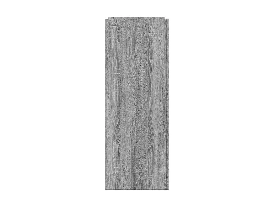 Etagères à chaussures en bois Lizza L75xH100xP38 – Élégance et praticité-Couleur Chêne gris