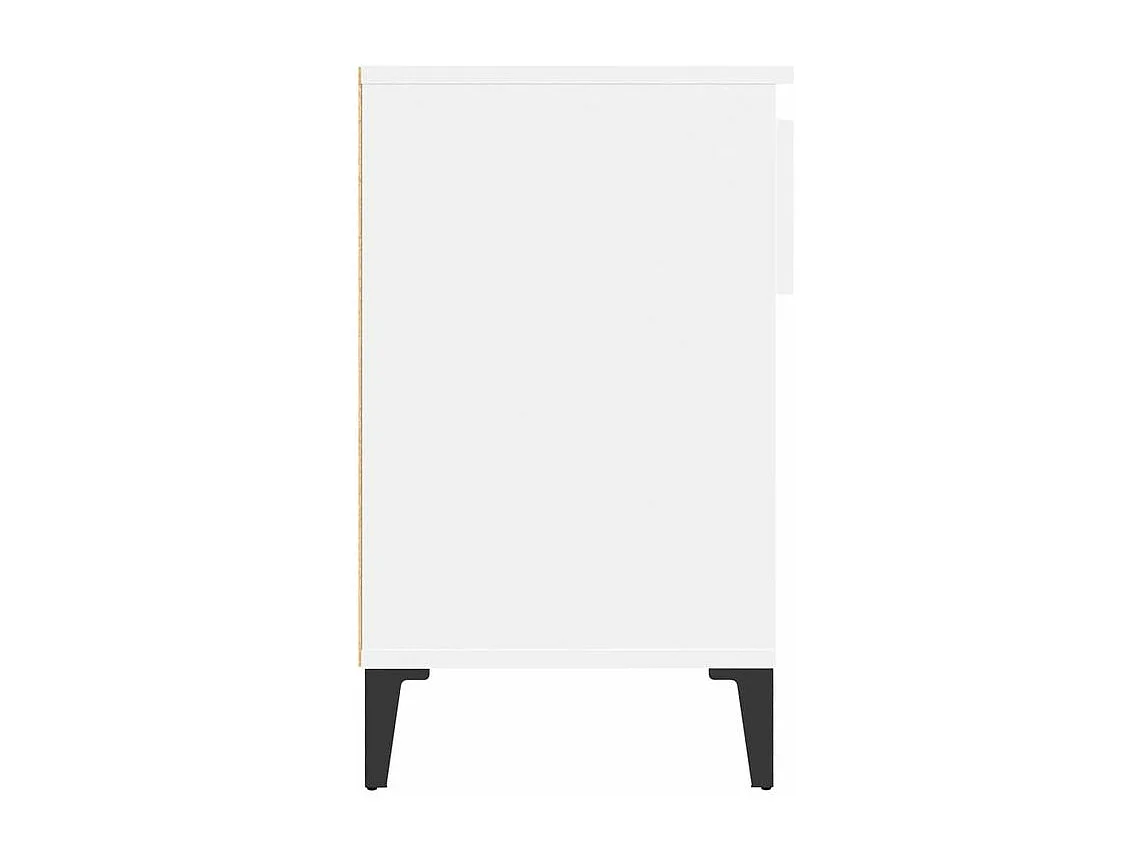 Armoire à chaussures Blanc 102x36x60 Bois d'ingénierie