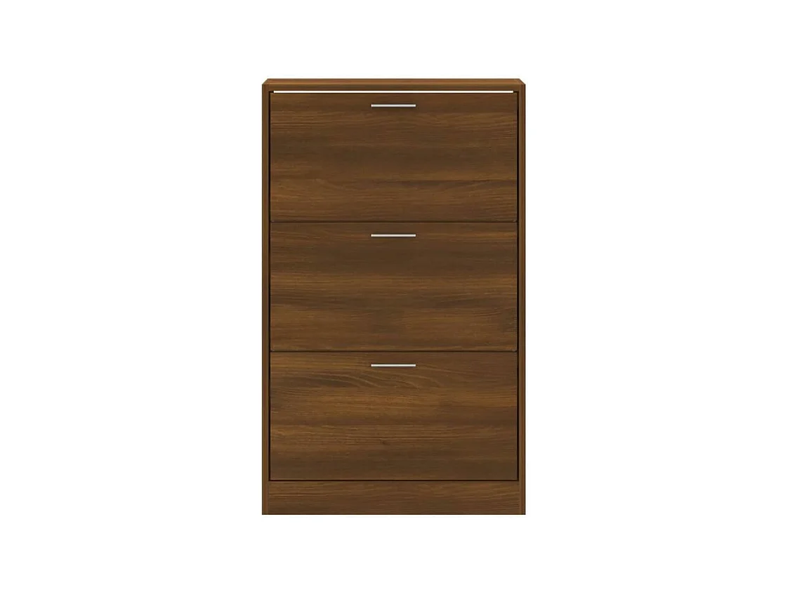 Armoire à chaussures Chêne marron 63x24x103 Bois d'ingénierie
