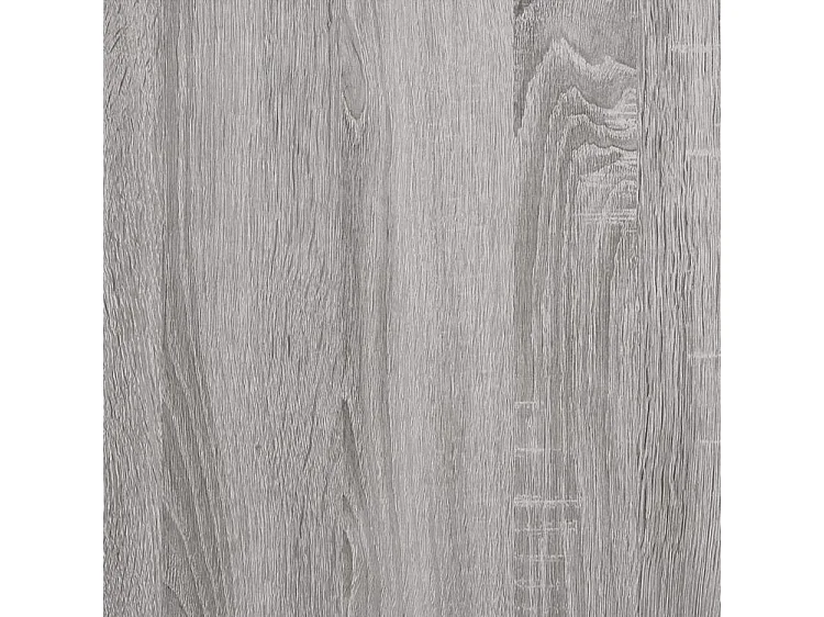 Armoire à chaussures murale en bois Luiza L100xH38xP35 – Élégance et fonctionnalité-Couleur Chêne gris