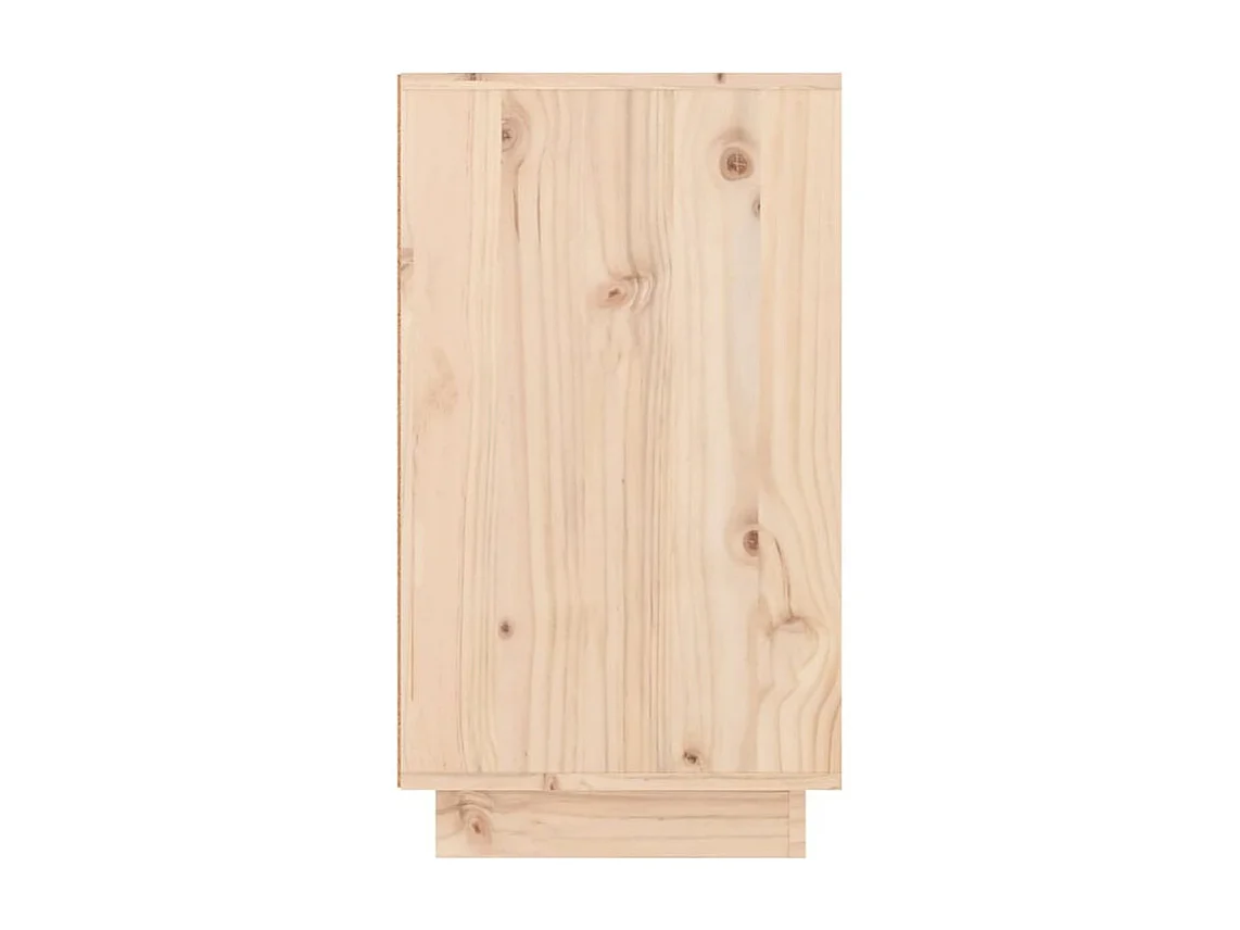 Armoire à chaussures 110x34x61 Bois de pin massif