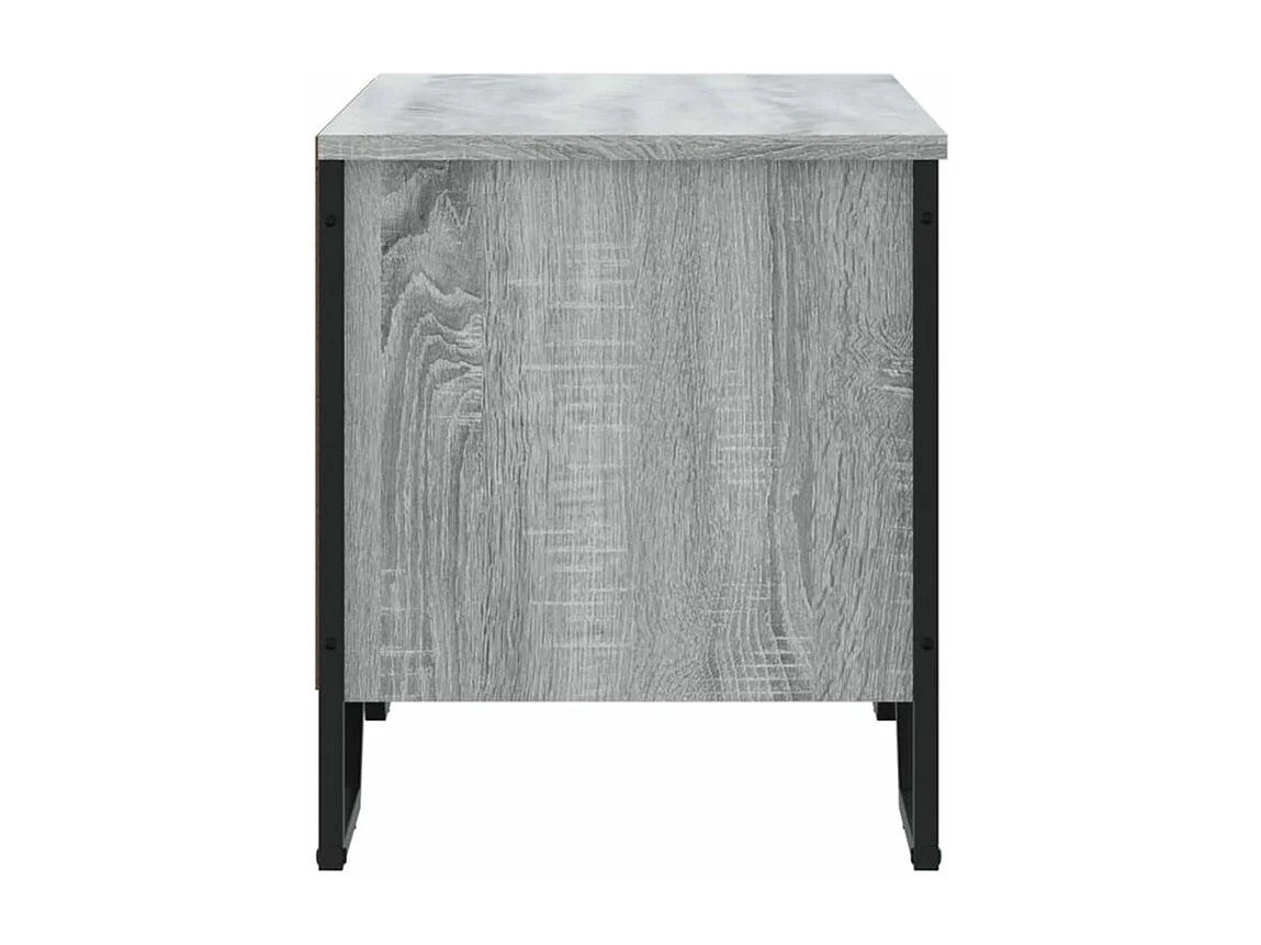 Armoire à chaussures sonoma gris 90x38x45,5 bois d'ingénierie