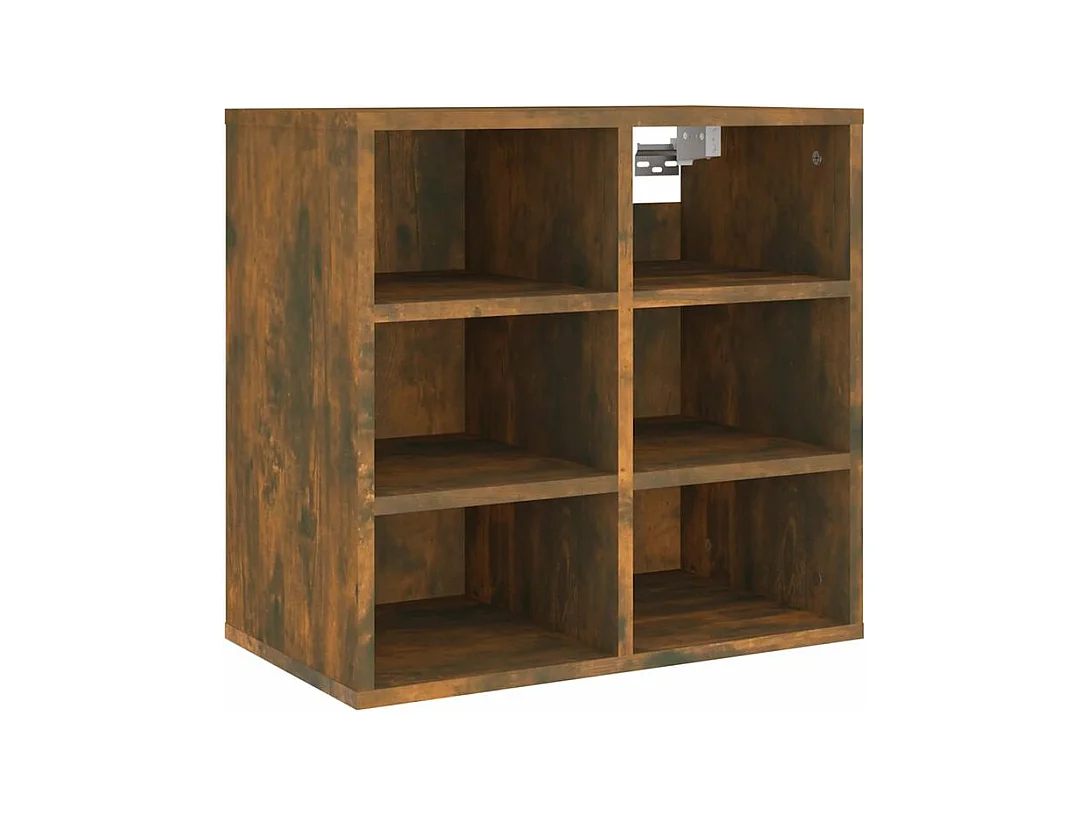 Armoires à chaussures 2 pcs Chêne fumé 52,5x30x50