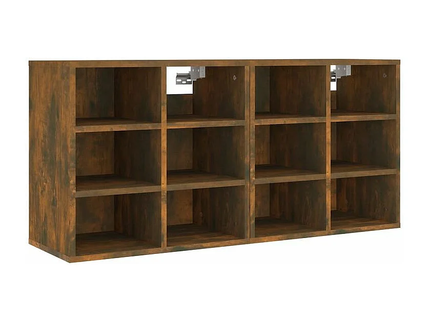 Armoires à chaussures 2 pcs Chêne fumé 52,5x30x50