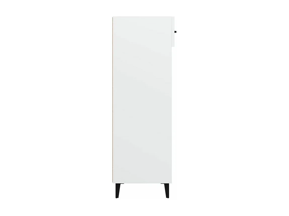 Armoire à chaussures Blanc 60x35x105 Bois d'ingénierie