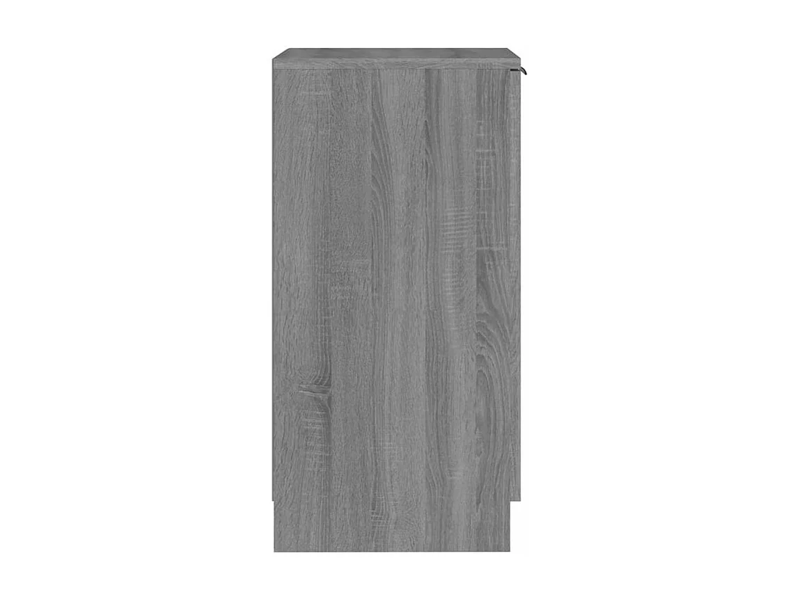 Meuble à chaussures Sonoma gris 30x35x70 Bois d'ingénierie