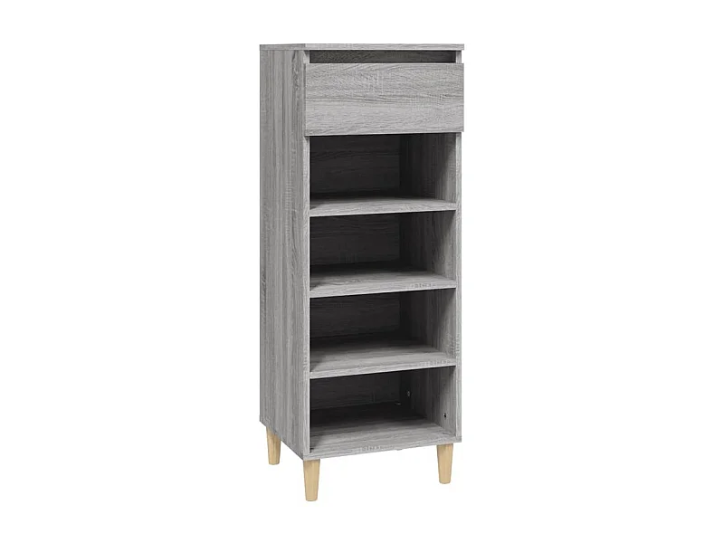 Armoire à chaussures Sonoma gris 40x36x105 Bois d'ingénierie