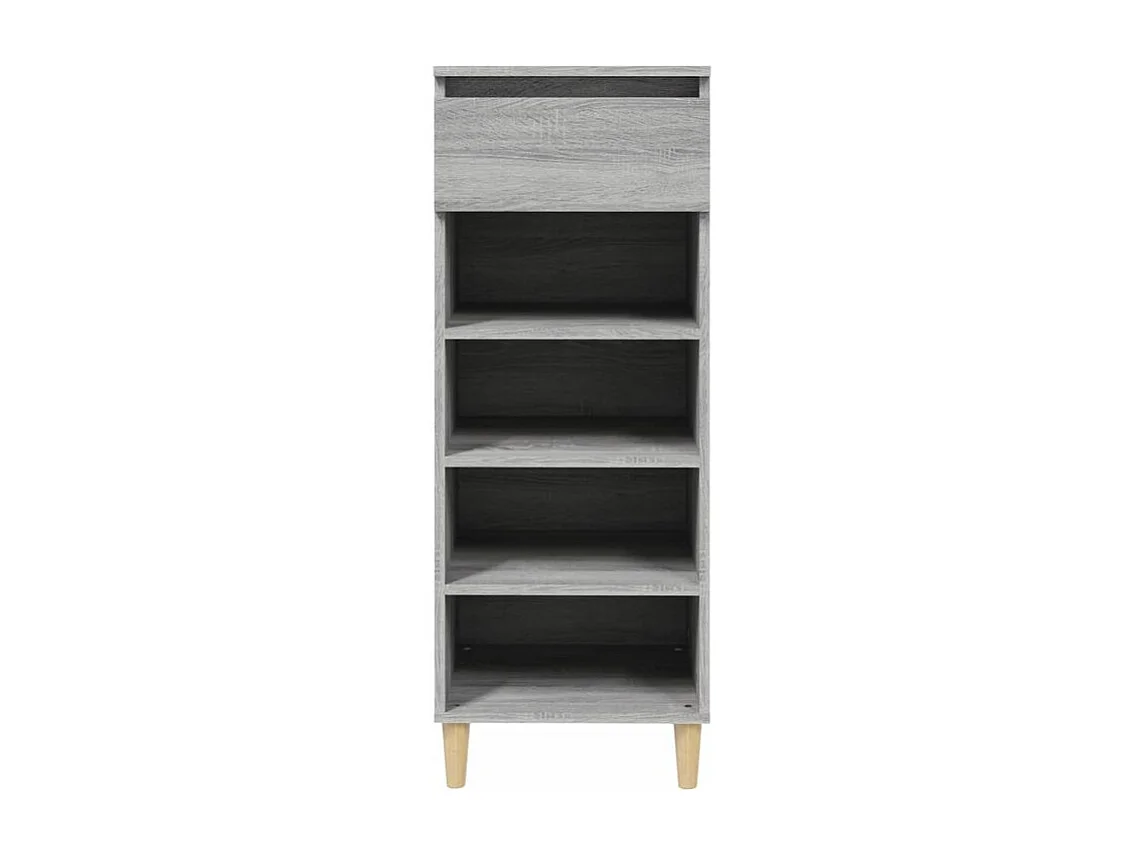 Armoire à chaussures Sonoma gris 40x36x105 Bois d'ingénierie