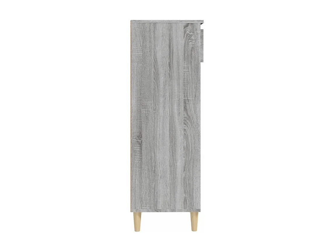 Armoire à chaussures Sonoma gris 40x36x105 Bois d'ingénierie