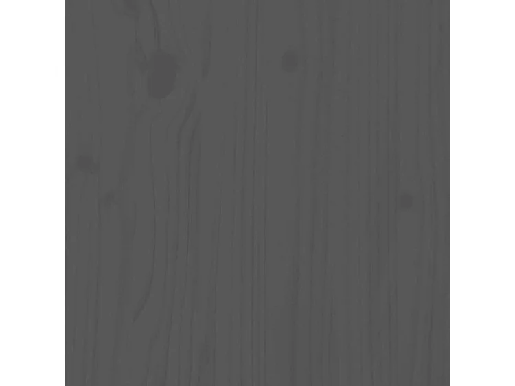 Armoire à chaussures Gris 110x38x45,5 Bois de pin massif