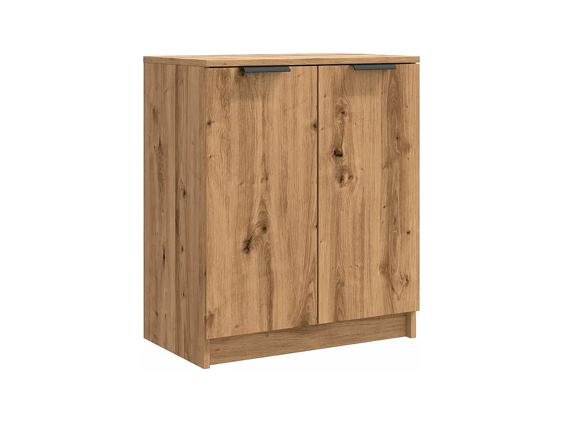 Armoire à chaussures chêne artisanal bois d'ingénierie