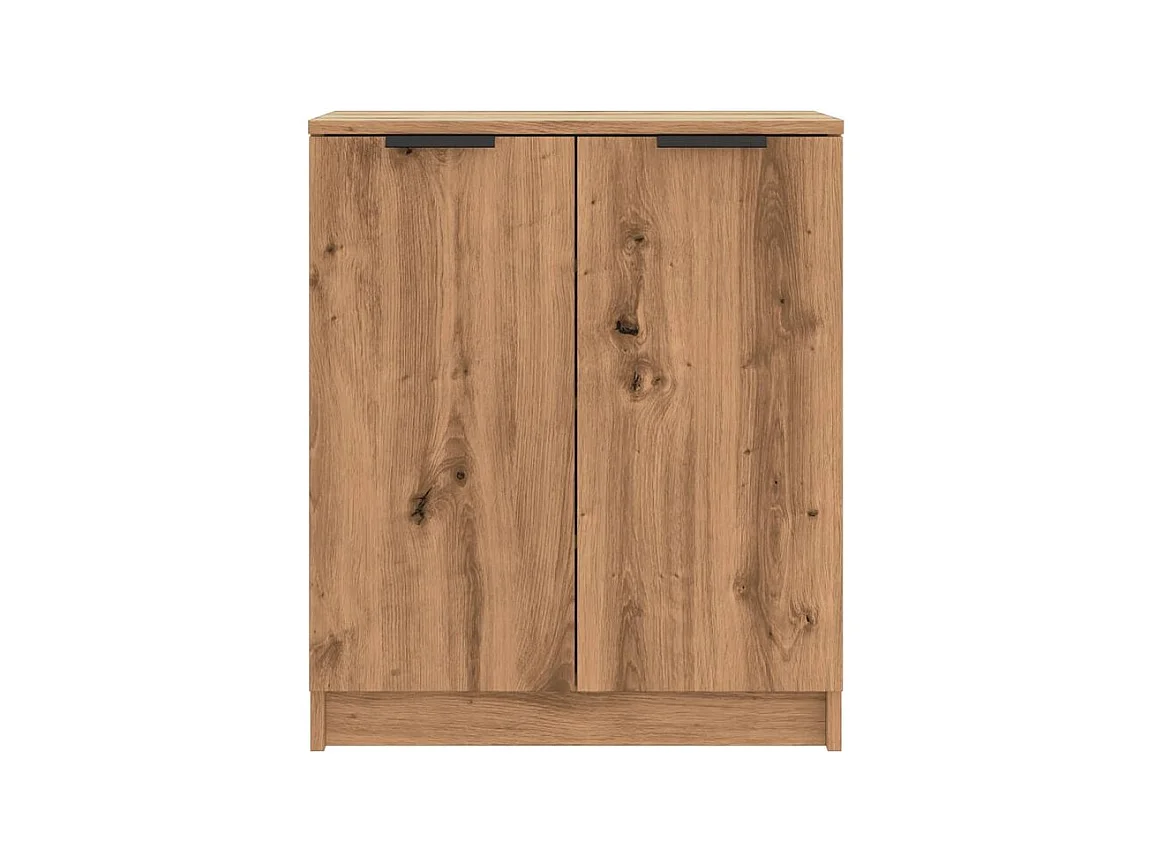 Armoire à chaussures chêne artisanal bois d'ingénierie