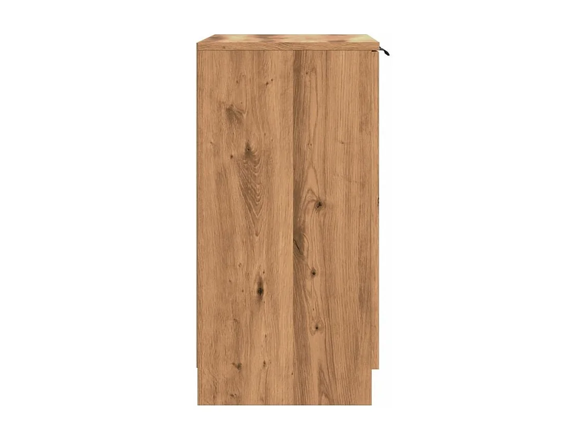 Armoire à chaussures chêne artisanal bois d'ingénierie