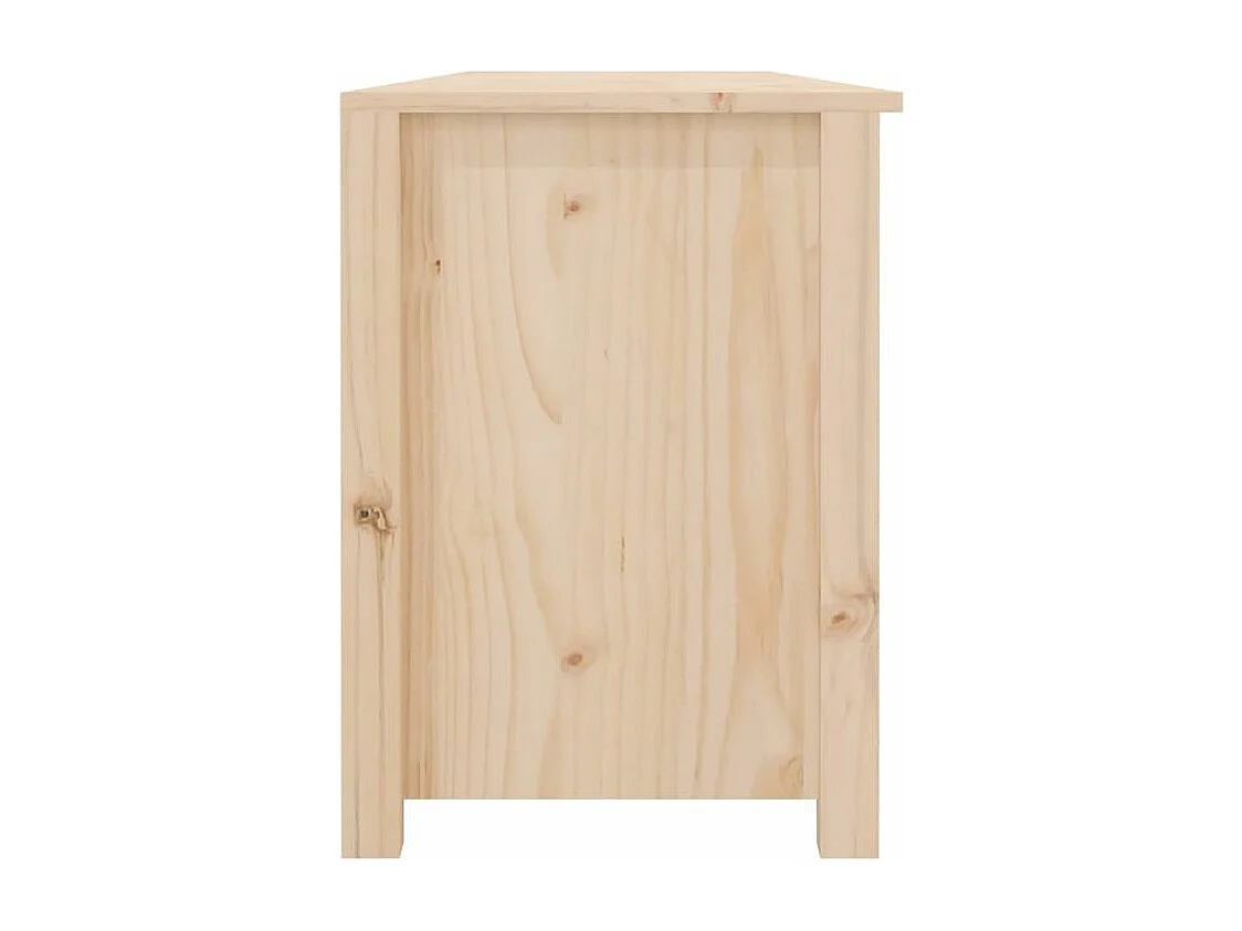 Banc à chaussures 160x36,5x50 Bois de pin massif