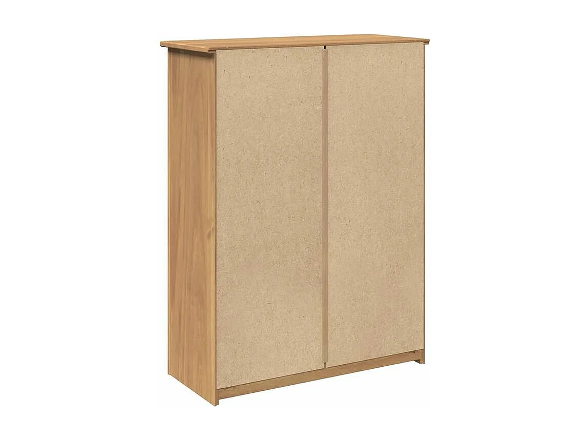 Armoire à chaussures Panama 80x35x105 bois de pin massif